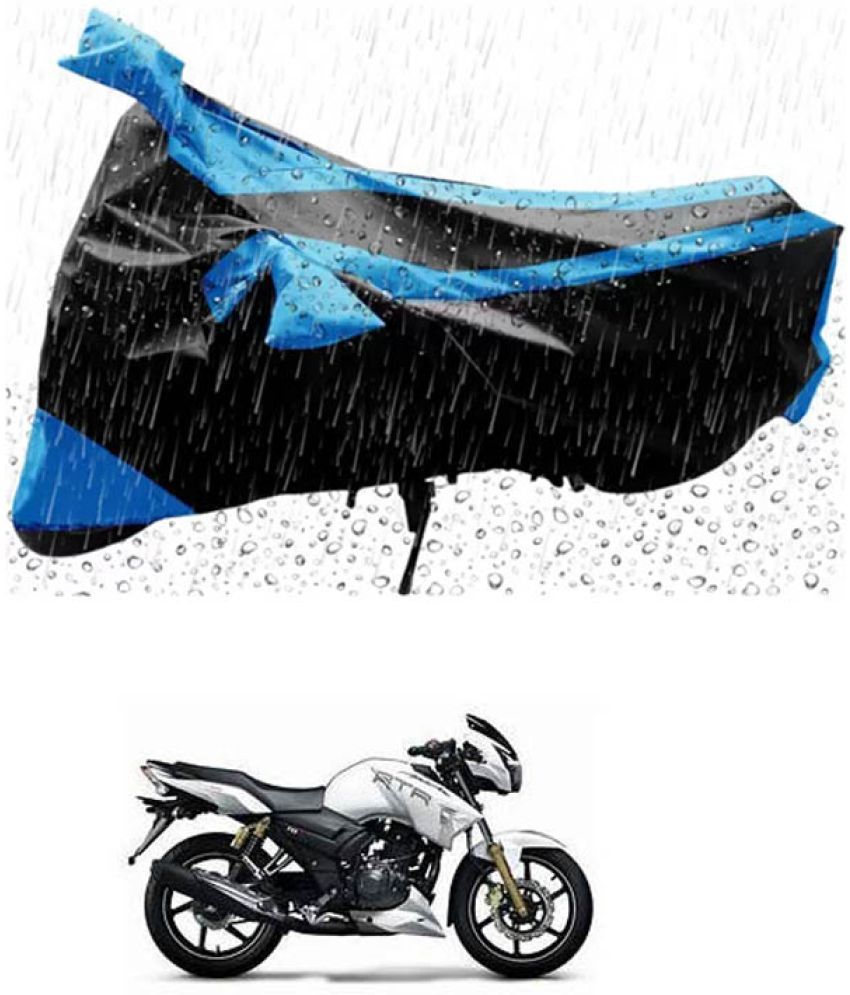     			RONISH Bike Body Cover for TVS Apache RTR 180 ( Pack of 1 ) , Blue