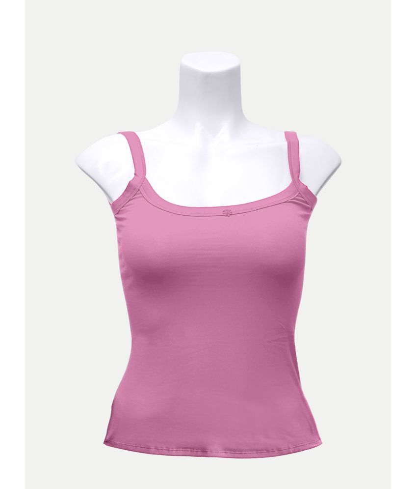     			Radprix Cotton Camisoles - Pink Single