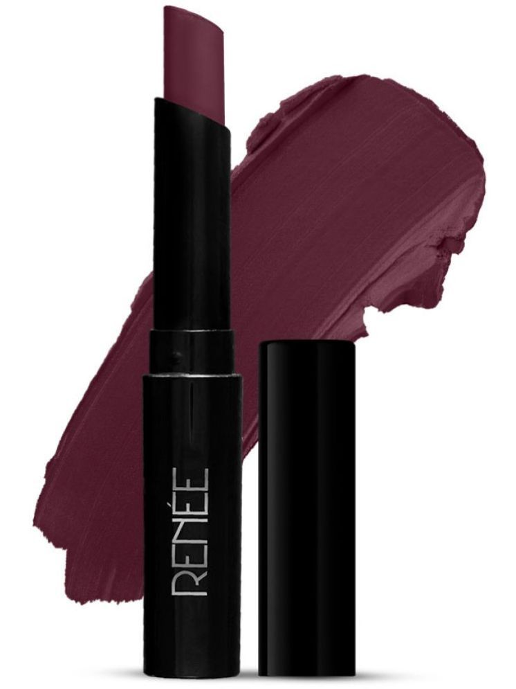     			Renee Very Matte Lipstick - Plum, Hydrating, Weightless, Full Coverage, Intense Color Payoff, 1.6Gm