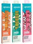 Apsara Zesta Scented 6 Pencils Pack(Topical Orange, Candy, PepperMint) (9 Boxes)