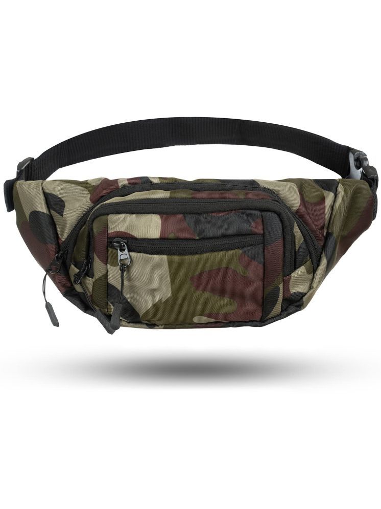     			APOLESTAR Camo Waist Bag for Unisex, Waterproof Chest Bags Stylish Fanny Pack Lightweight Bum Bag with Adjustable Strap for Outdoor Sports Running Hiking