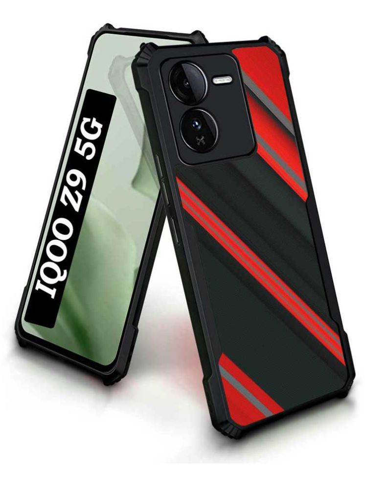     			COBERTA Multicolor Printed Back Cover Polycarbonate Compatible For iQOO Z9 5G ( Pack of 1 )