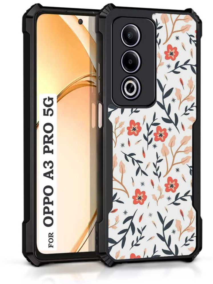     			COBERTA Multicolor Printed Back Cover Polycarbonate Compatible For OPPO A3 Pro 5G ( Pack of 1 )