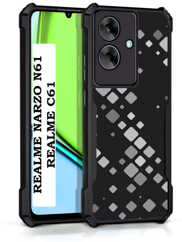     			COBERTA Multicolor Printed Back Cover Polycarbonate Compatible For Realme C61 ( Pack of 1 )