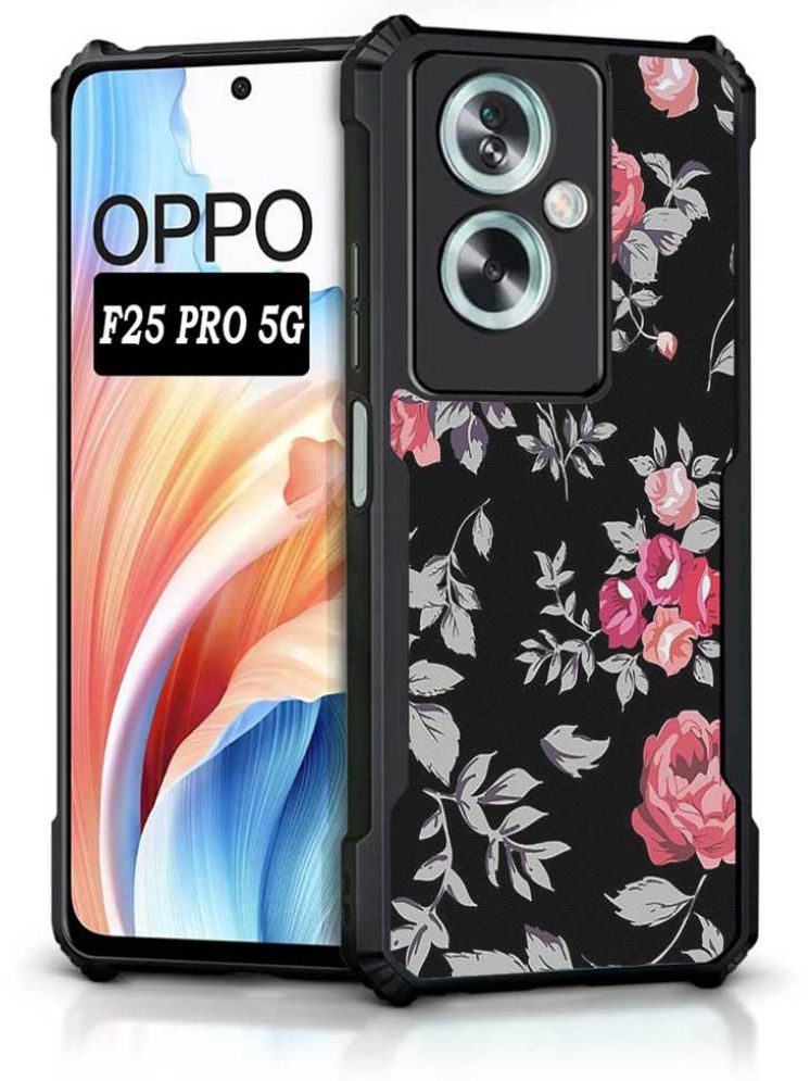     			COBERTA Multicolor Printed Back Cover Polycarbonate Compatible For Oppo F25 Pro 5G ( Pack of 1 )