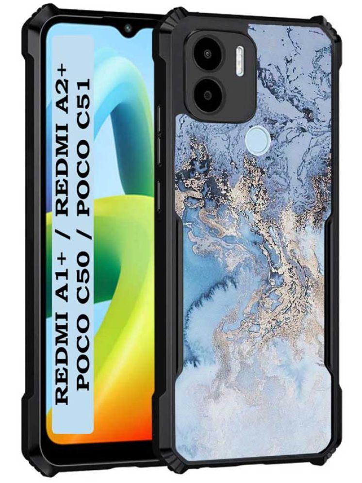     			COBERTA Multicolor Printed Back Cover Polycarbonate Compatible For Poco C51 ( Pack of 1 )