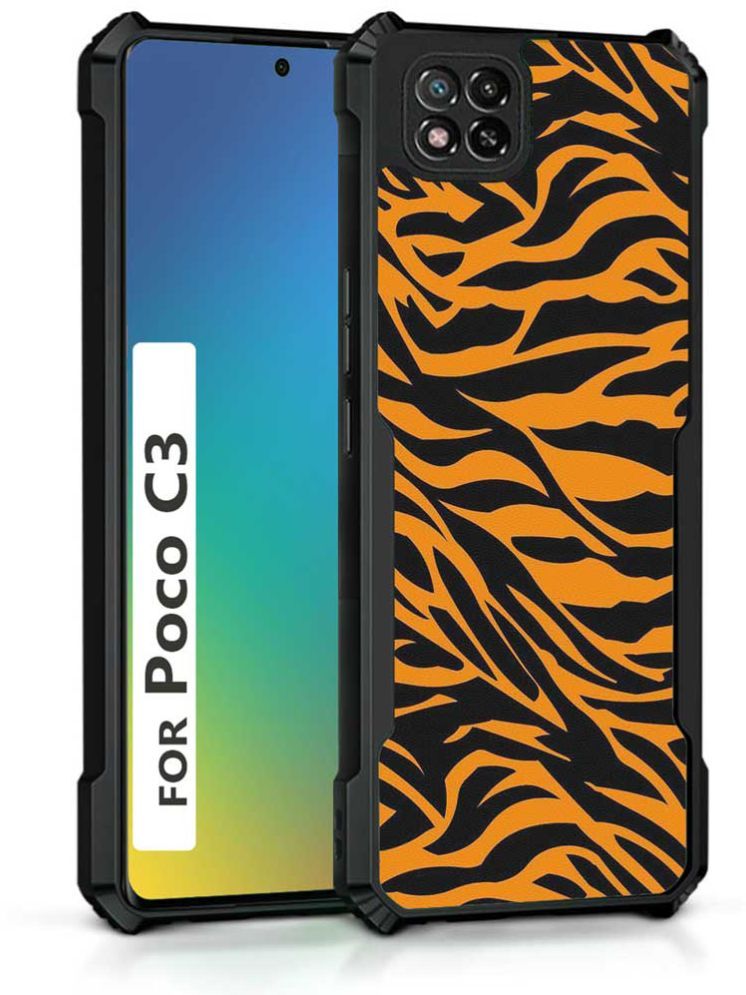     			COBERTA Multicolor Printed Back Cover Polycarbonate Compatible For POCO C3 ( Pack of 1 )