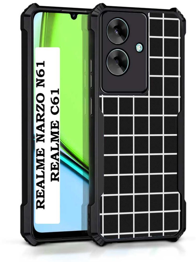     			COBERTA Multicolor Printed Back Cover Polycarbonate Compatible For Realme C61 ( Pack of 1 )