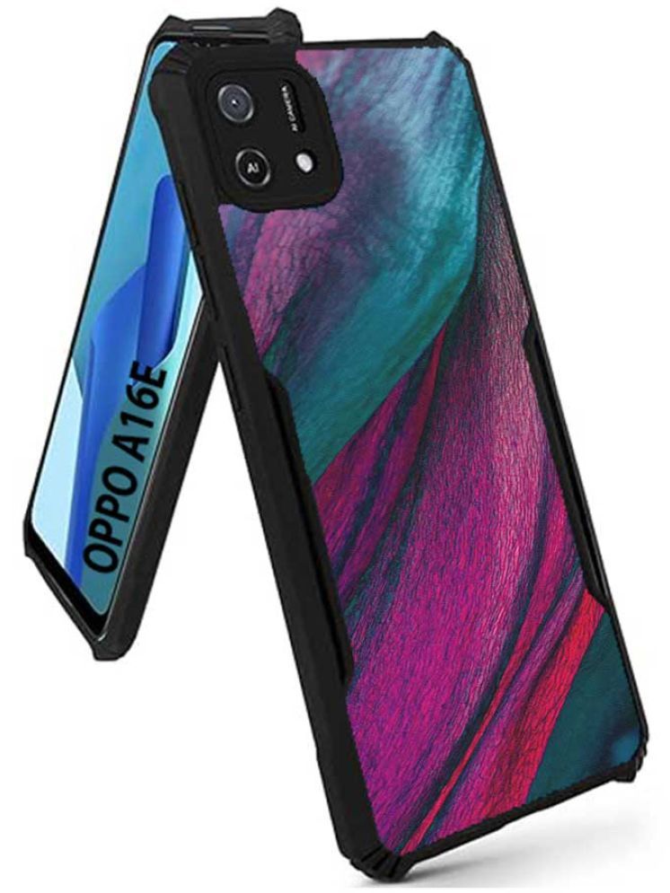     			COBERTA Multicolor Printed Back Cover Polycarbonate Compatible For OPPO A16K ( Pack of 1 )