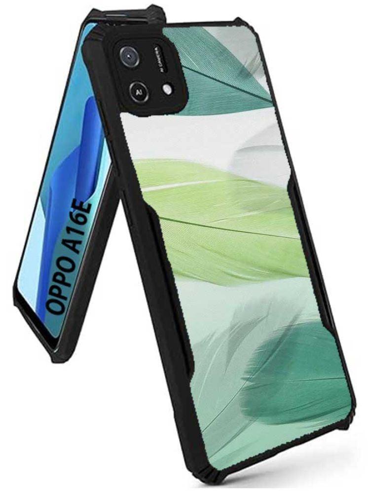     			COBERTA Multicolor Printed Back Cover Polycarbonate Compatible For OPPO A16E ( Pack of 1 )