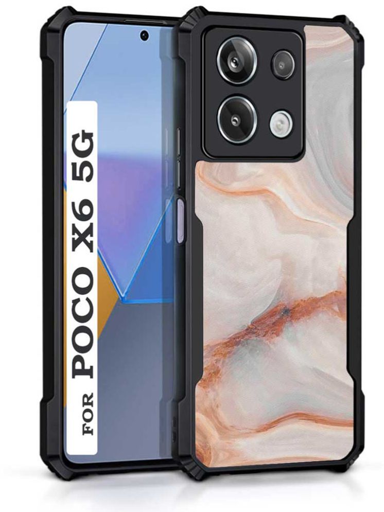     			COBERTA Multicolor Printed Back Cover Polycarbonate Compatible For Poco X6 5G ( Pack of 1 )