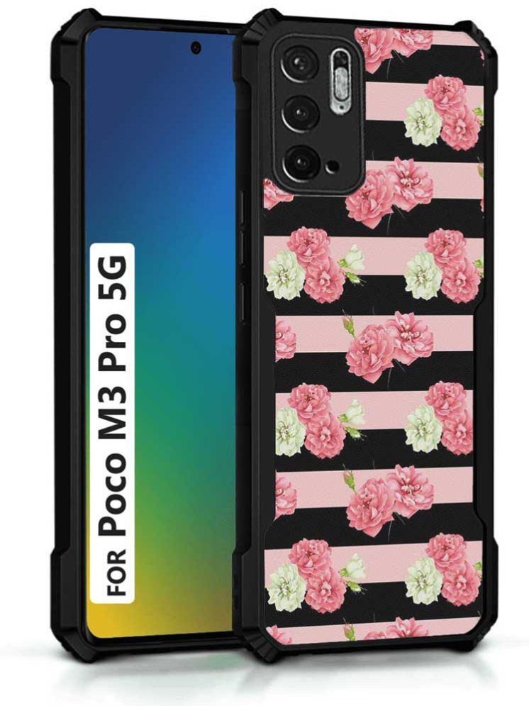     			COBERTA Multicolor Printed Back Cover Polycarbonate Compatible For Poco M3 pro 5G ( Pack of 1 )