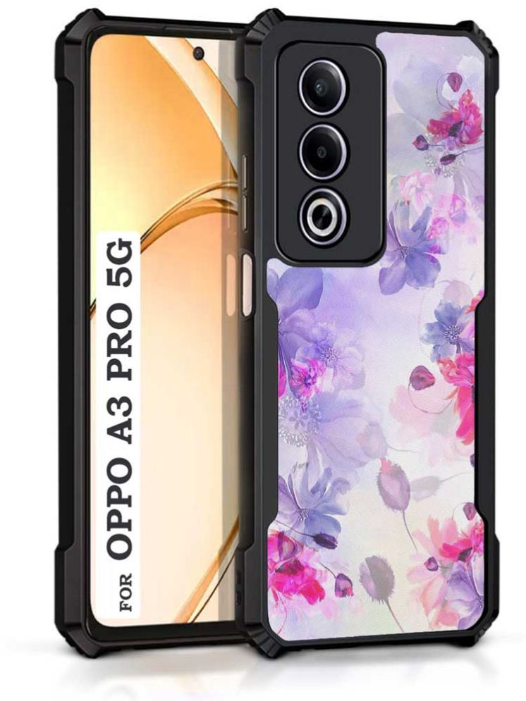     			COBERTA Multicolor Printed Back Cover Polycarbonate Compatible For OPPO A3 Pro 5G ( Pack of 1 )