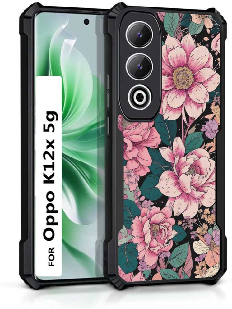     			COBERTA Multicolor Printed Back Cover Polycarbonate Compatible For Oppo K12X 5G ( Pack of 1 )