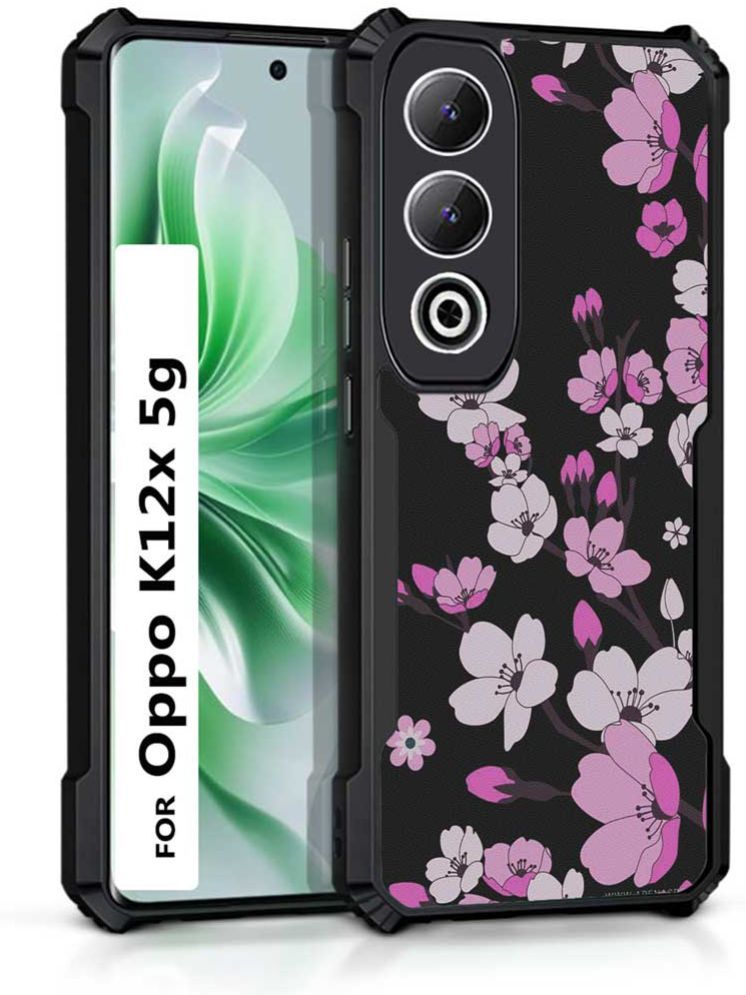     			COBERTA Multicolor Printed Back Cover Polycarbonate Compatible For Oppo K12X 5G ( Pack of 1 )