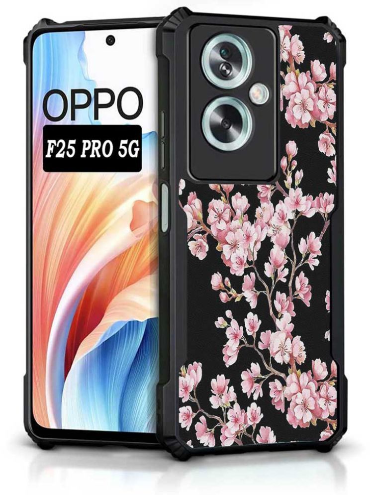     			COBERTA Multicolor Printed Back Cover Polycarbonate Compatible For Oppo F25 Pro 5G ( Pack of 1 )