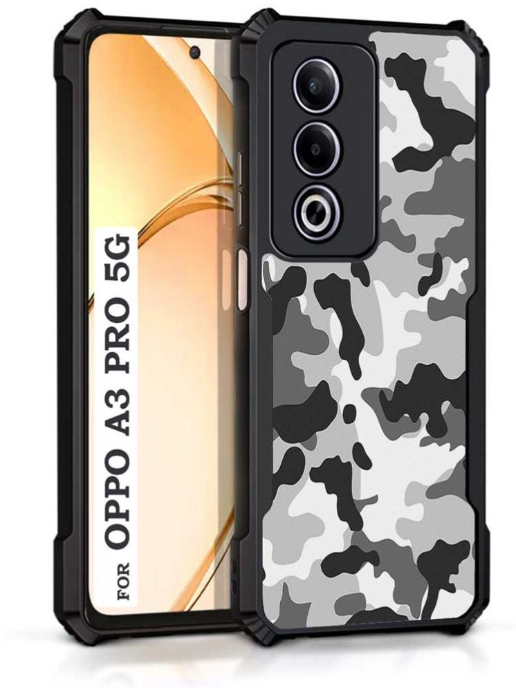     			COBERTA Multicolor Printed Back Cover Polycarbonate Compatible For OPPO A3 Pro 5G ( Pack of 1 )