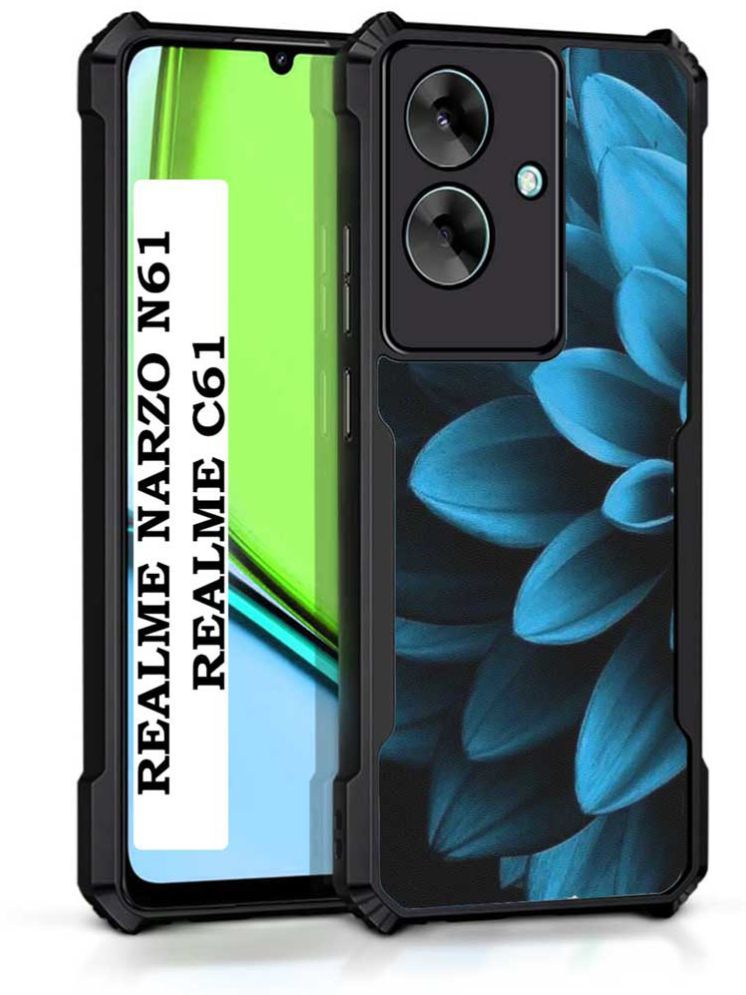     			COBERTA Multicolor Printed Back Cover Polycarbonate Compatible For Realme C61 ( Pack of 1 )