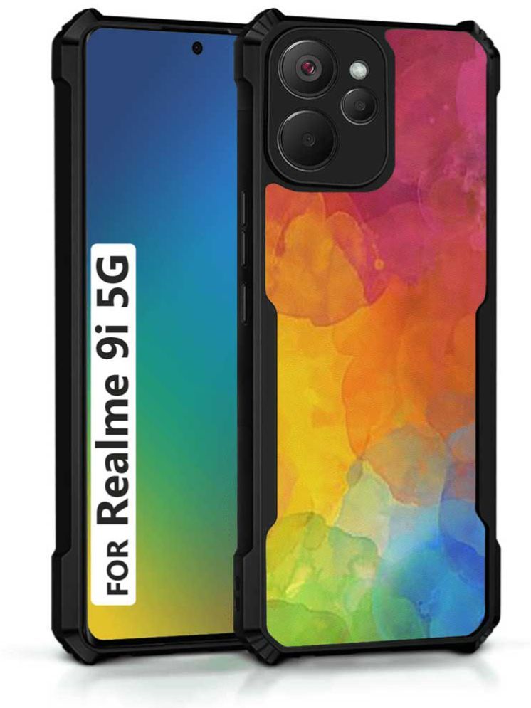     			COBERTA Multicolor Printed Back Cover Polycarbonate Compatible For Realme 9i ( Pack of 1 )