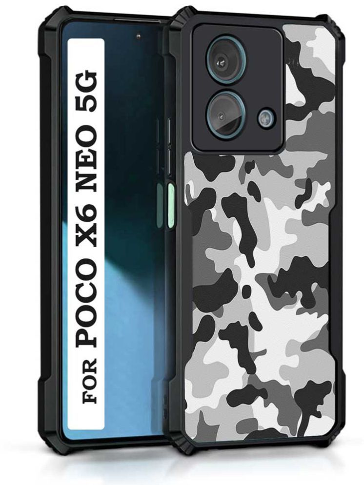     			COBERTA Multicolor Printed Back Cover Polycarbonate Compatible For Poco X6 Neo 5G ( Pack of 1 )