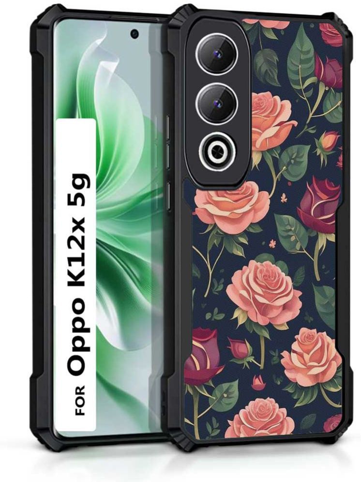     			COBERTA Multicolor Printed Back Cover Polycarbonate Compatible For Oppo K12X 5G ( Pack of 1 )