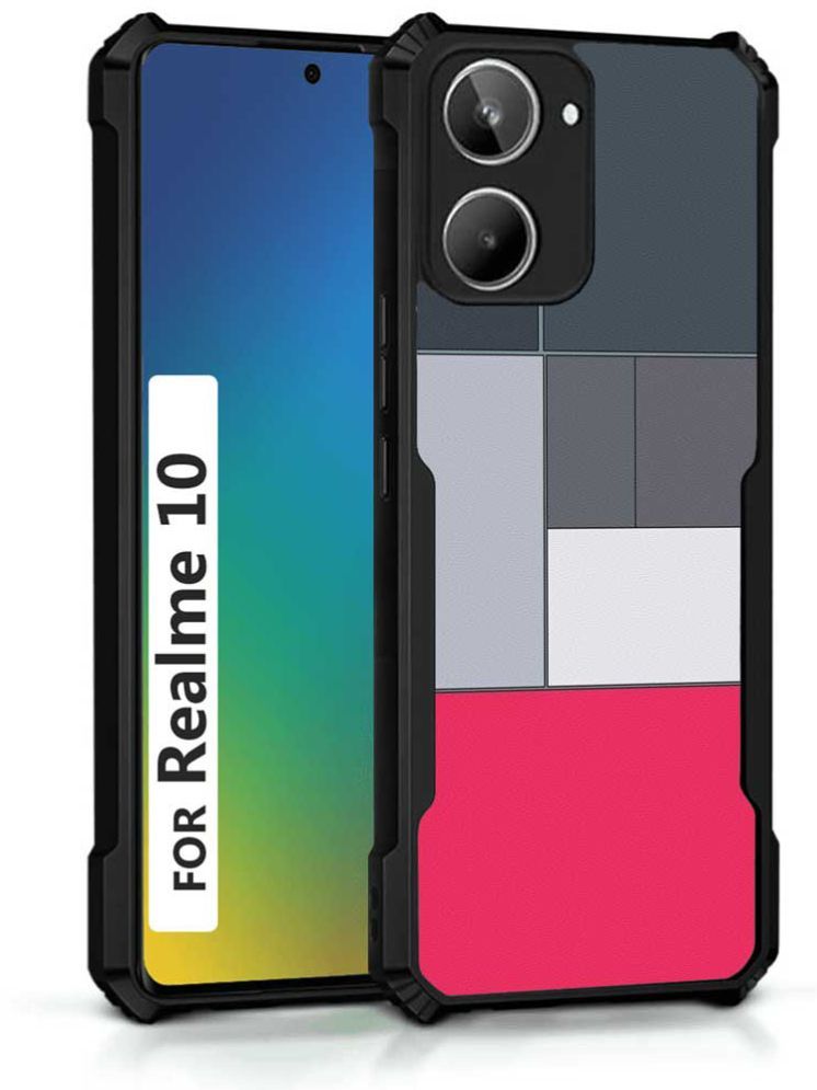     			COBERTA Multicolor Printed Back Cover Polycarbonate Compatible For Realme 10 ( Pack of 1 )