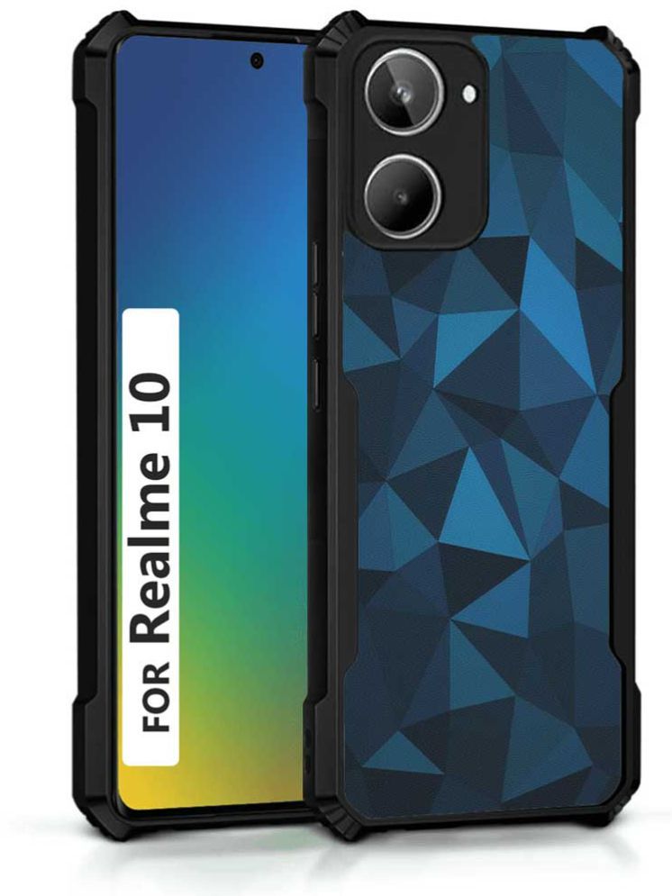     			COBERTA Multicolor Printed Back Cover Polycarbonate Compatible For Realme 10 ( Pack of 1 )