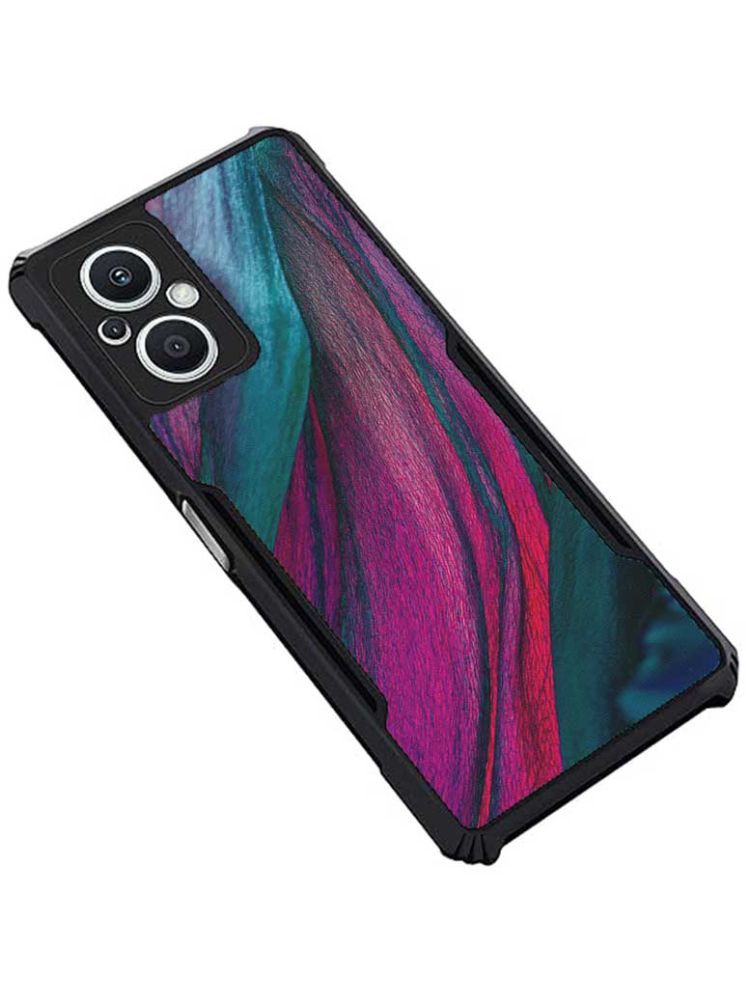     			COBERTA Multicolor Printed Back Cover Polycarbonate Compatible For Oppo F21 Pro 5G ( Pack of 1 )