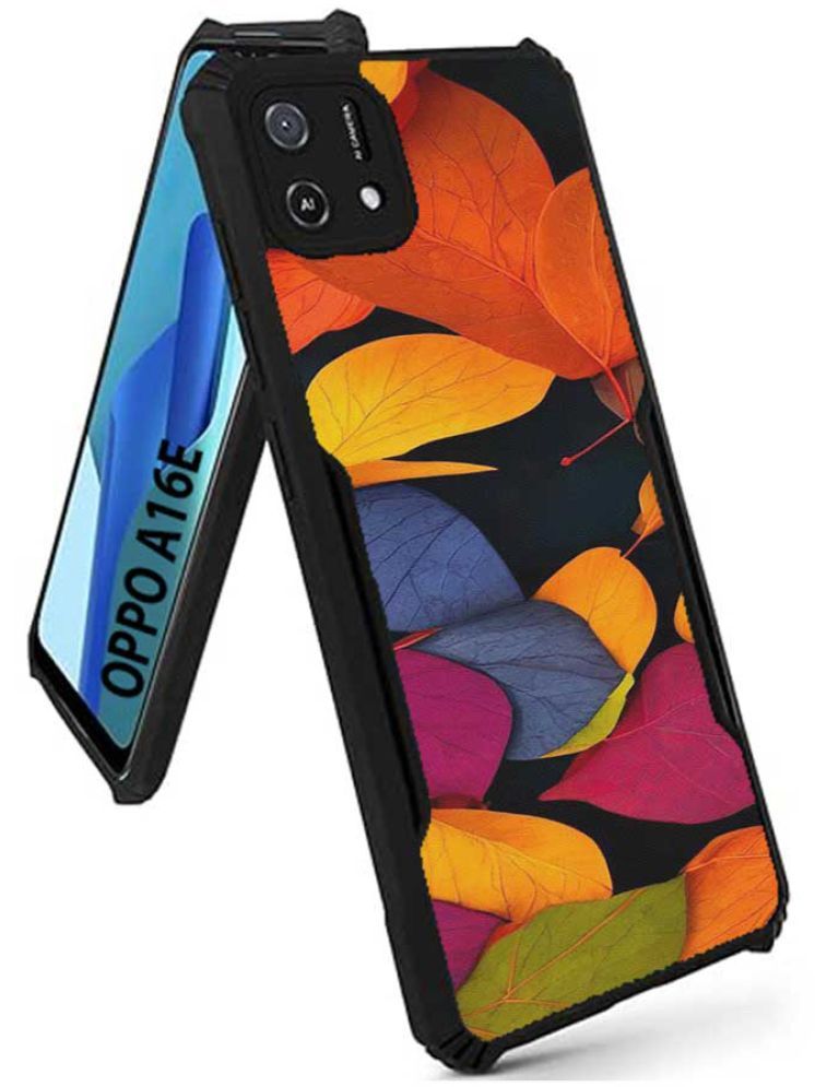     			COBERTA Multicolor Printed Back Cover Polycarbonate Compatible For OPPO A16K ( Pack of 1 )