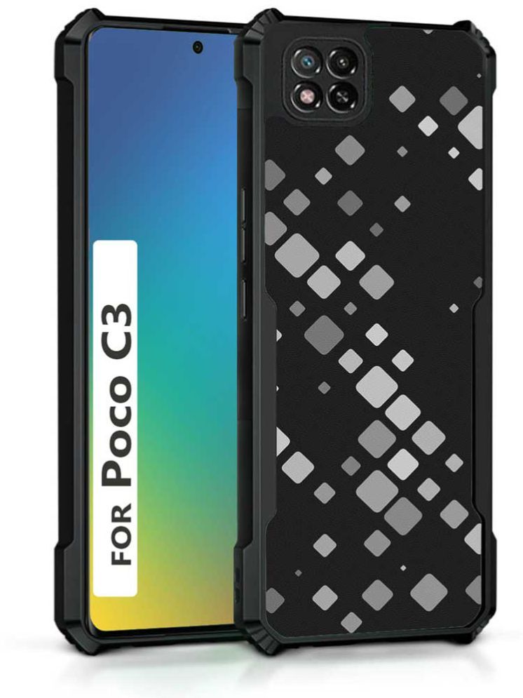     			COBERTA Multicolor Printed Back Cover Polycarbonate Compatible For POCO C3 ( Pack of 1 )