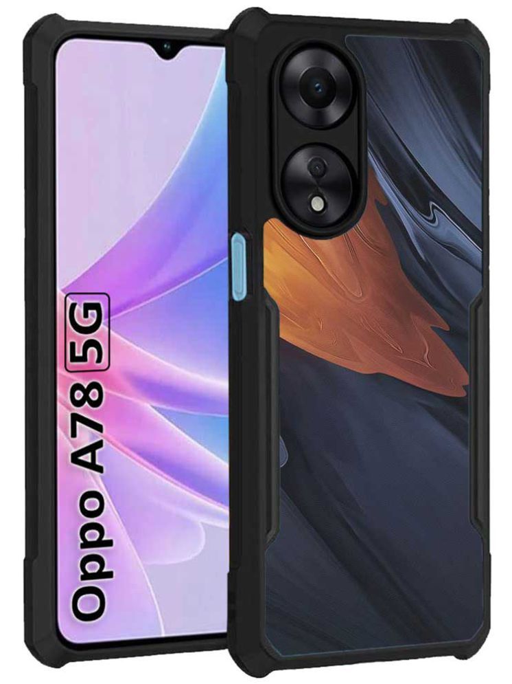     			COBERTA Multicolor Printed Back Cover Polycarbonate Compatible For OPPO A78 5G ( Pack of 1 )