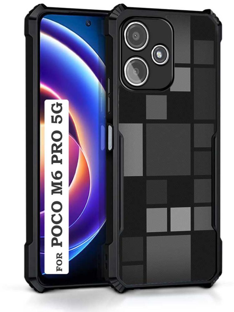     			COBERTA Multicolor Printed Back Cover Polycarbonate Compatible For Poco M6 Pro ( Pack of 1 )