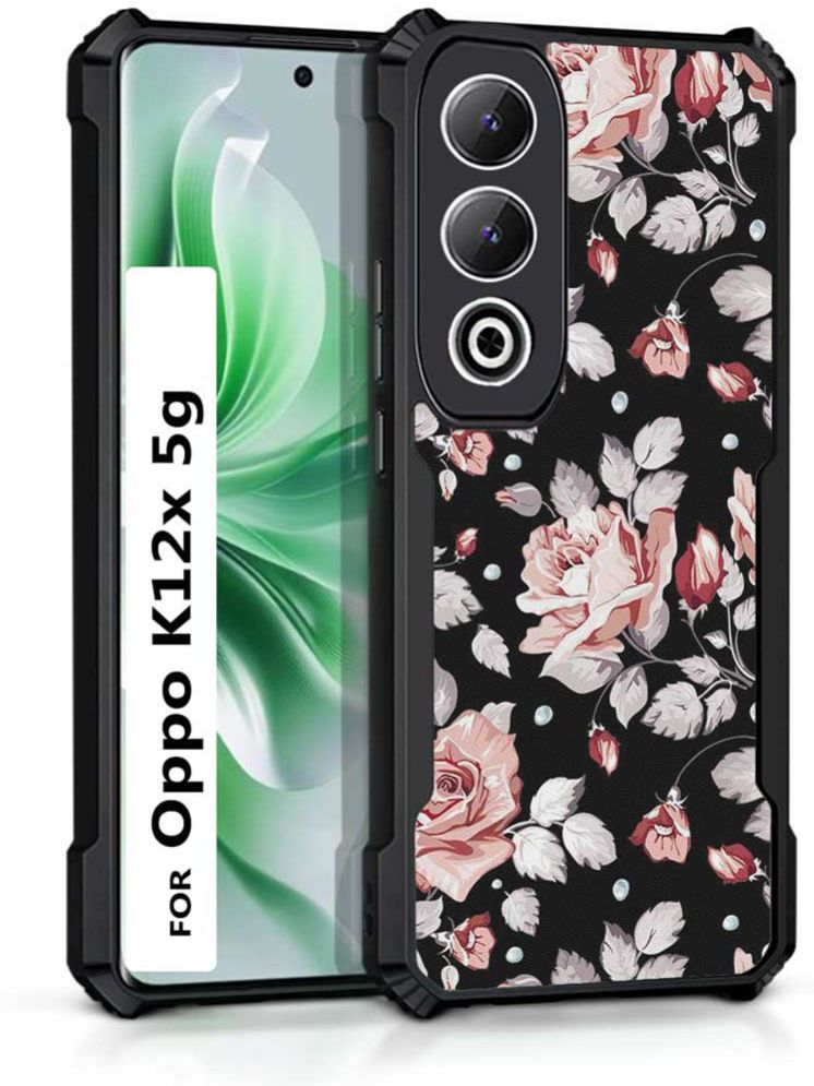     			COBERTA Multicolor Printed Back Cover Polycarbonate Compatible For Oppo K12X 5G ( Pack of 1 )