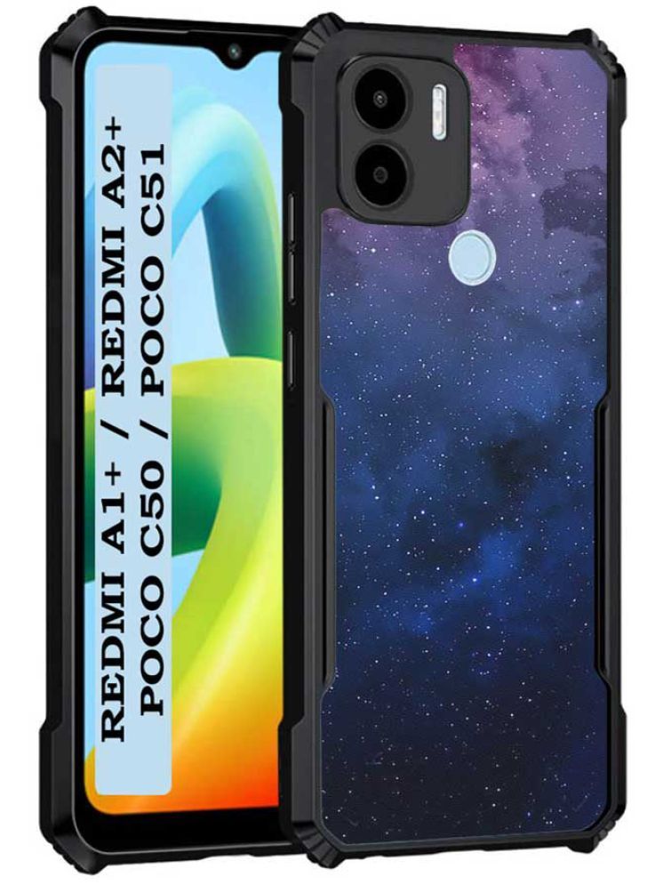     			COBERTA Multicolor Printed Back Cover Polycarbonate Compatible For Poco C51 ( Pack of 1 )