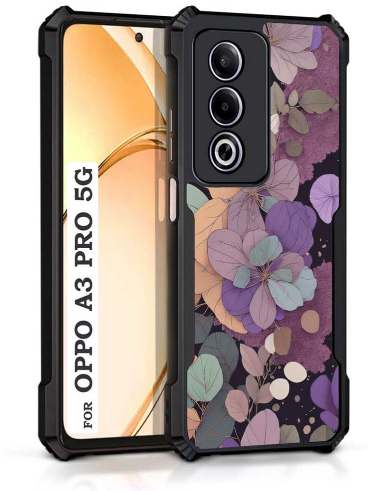     			COBERTA Multicolor Printed Back Cover Polycarbonate Compatible For OPPO A3 Pro 5G ( Pack of 1 )