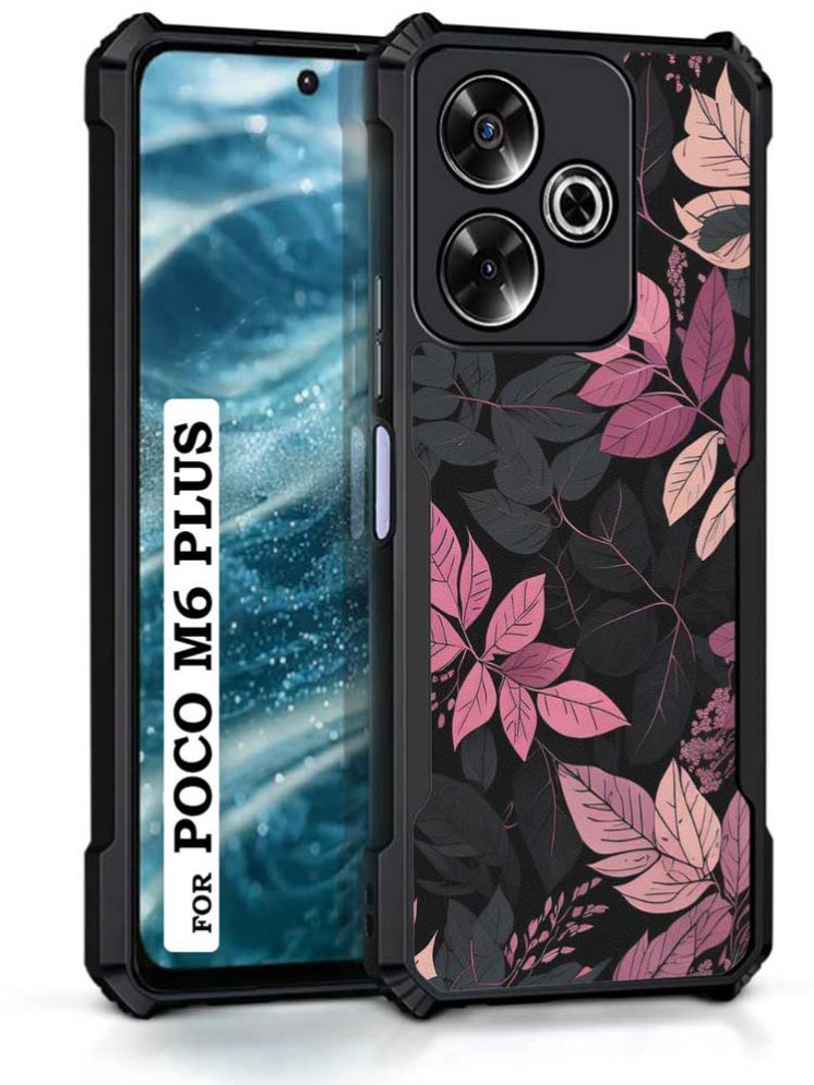     			COBERTA Multicolor Printed Back Cover Polycarbonate Compatible For Poco M6 Plus 5G ( Pack of 1 )