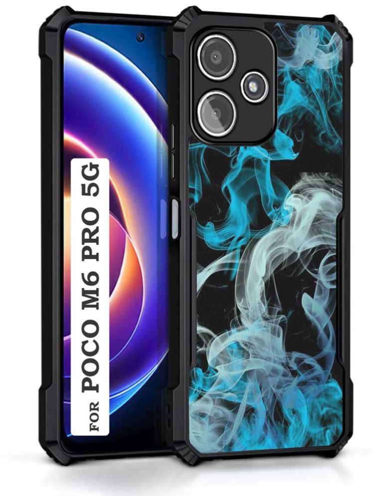     			COBERTA Multicolor Printed Back Cover Polycarbonate Compatible For Poco M6 Pro ( Pack of 1 )