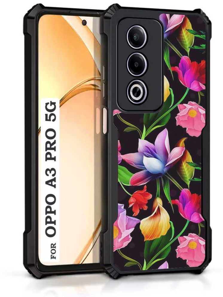     			COBERTA Multicolor Printed Back Cover Polycarbonate Compatible For OPPO A3 Pro 5G ( Pack of 1 )