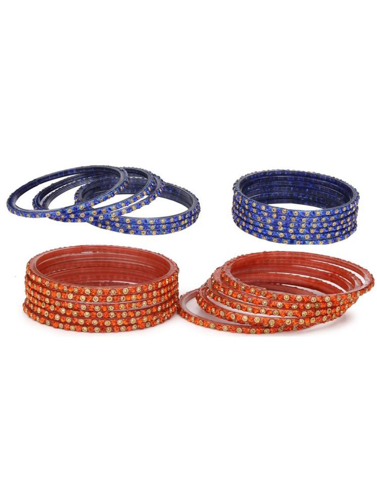     			Somil Multicolor Bangle Set ( Pack of 24 )