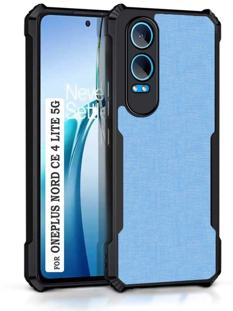     			COBERTA Blue Printed Back Cover Polycarbonate Compatible For Oneplus Nord CE 4 Lite 5G ( Pack of 1 )