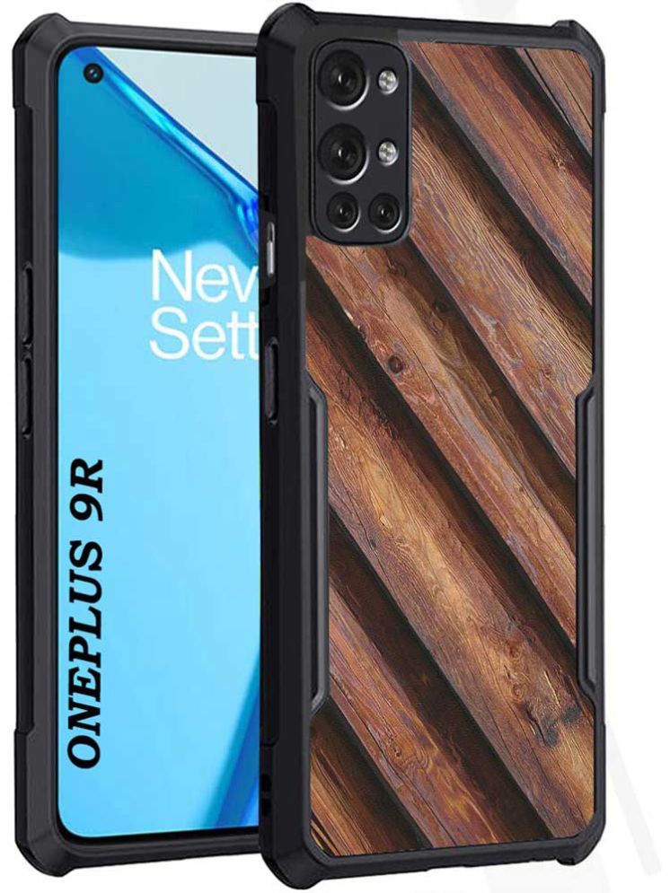     			COBERTA Multicolor Printed Back Cover Polycarbonate Compatible For OnePlus 9R ( Pack of 1 )