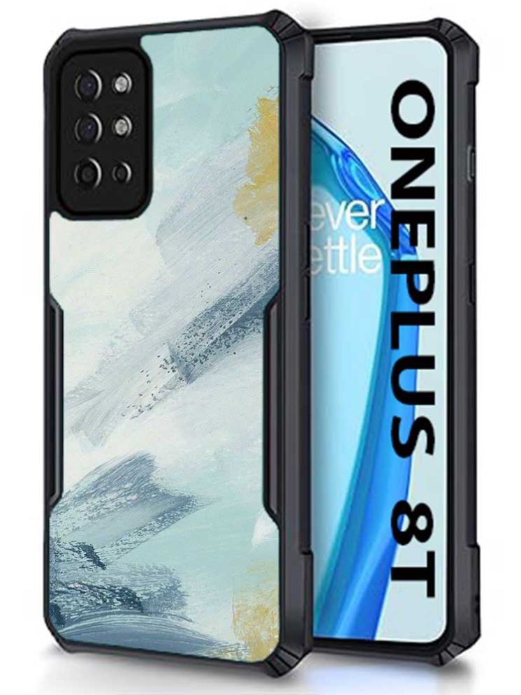     			COBERTA Multicolor Printed Back Cover Polycarbonate Compatible For OnePlus 8T ( Pack of 1 )