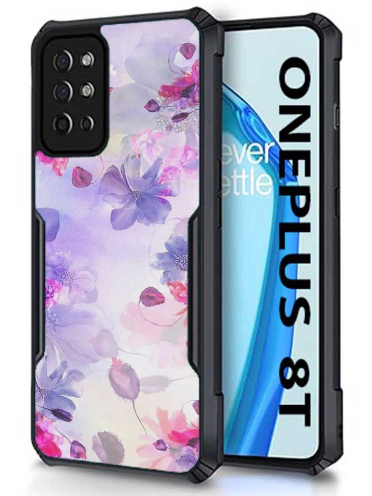     			COBERTA Multicolor Printed Back Cover Polycarbonate Compatible For OnePlus 8T ( Pack of 1 )