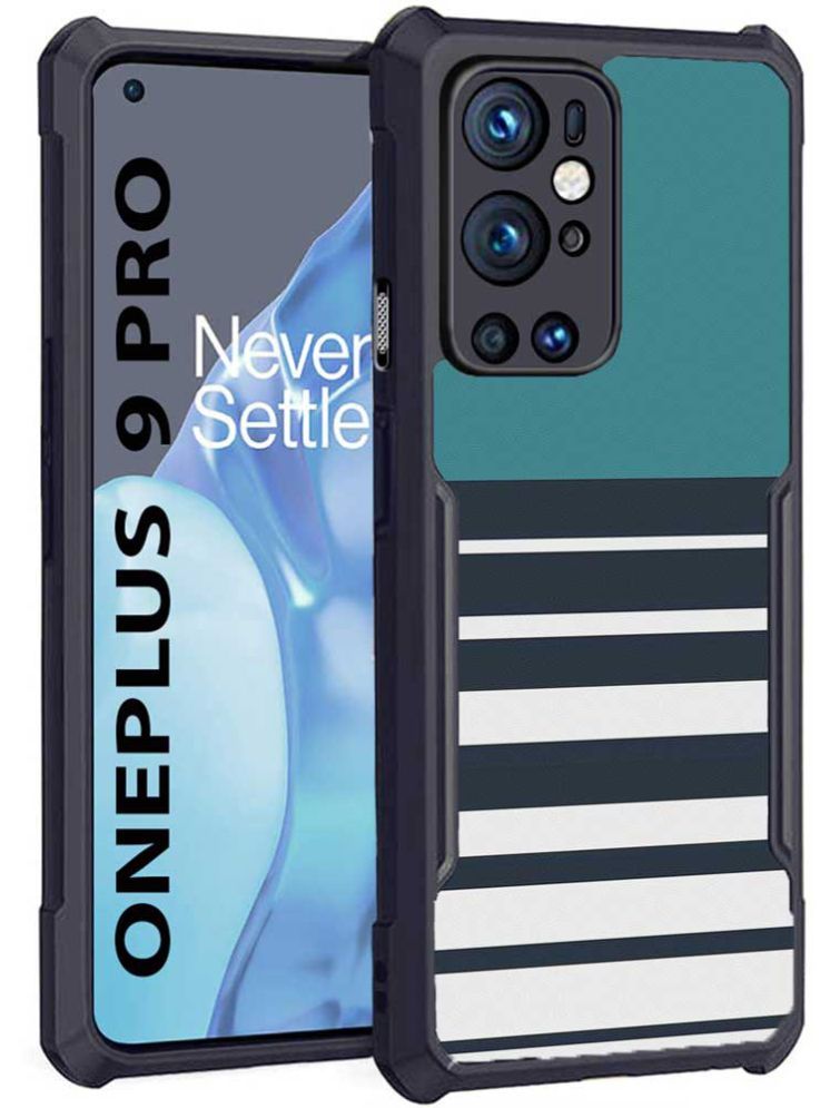     			COBERTA Multicolor Printed Back Cover Polycarbonate Compatible For Oneplus 9pro ( Pack of 1 )