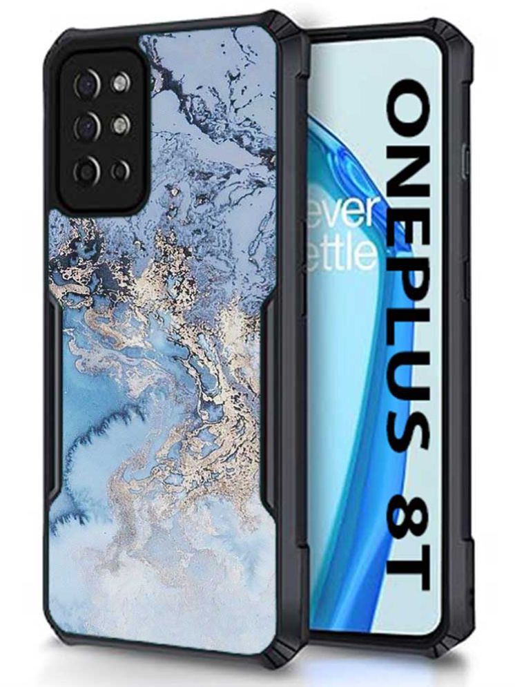     			COBERTA Multicolor Printed Back Cover Polycarbonate Compatible For OnePlus 8T ( Pack of 1 )