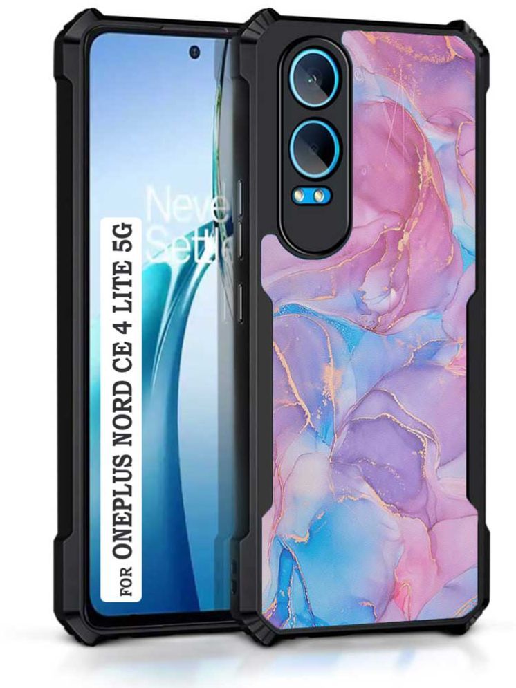     			COBERTA Multicolor Printed Back Cover Polycarbonate Compatible For Oneplus Nord CE 4 Lite 5G ( Pack of 1 )