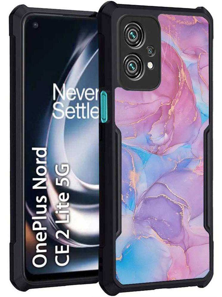     			COBERTA Multicolor Printed Back Cover Polycarbonate Compatible For Oneplus Nord Ce 2 Lite 5G ( Pack of 1 )