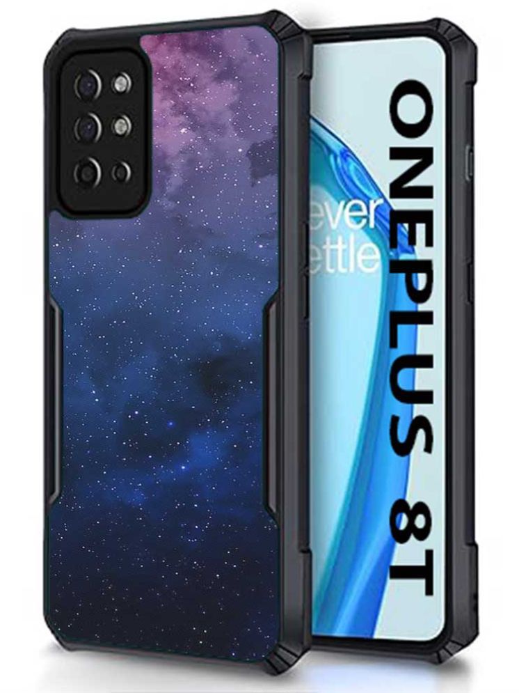     			COBERTA Multicolor Printed Back Cover Polycarbonate Compatible For OnePlus 8T ( Pack of 1 )