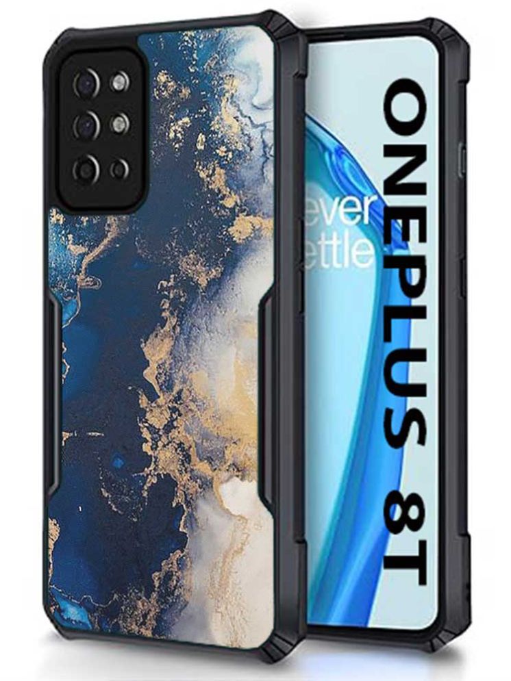     			COBERTA Multicolor Printed Back Cover Polycarbonate Compatible For OnePlus 8T ( Pack of 1 )