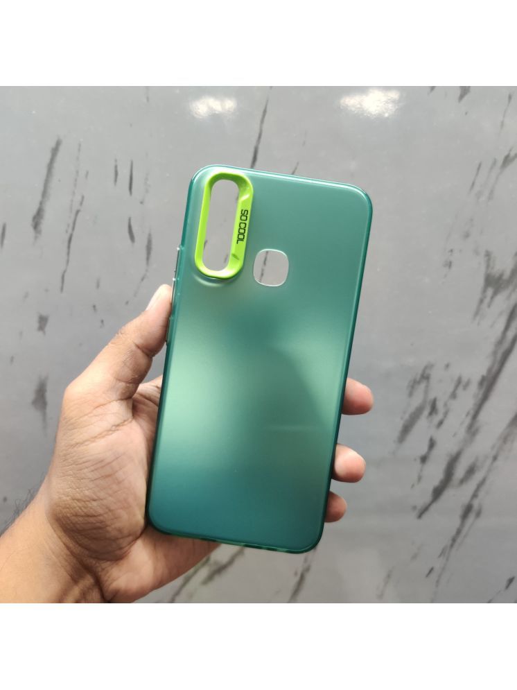     			Case Vault Covers Plain Cases Compatible For Hard Shell Cases Vivo Y15 ( )